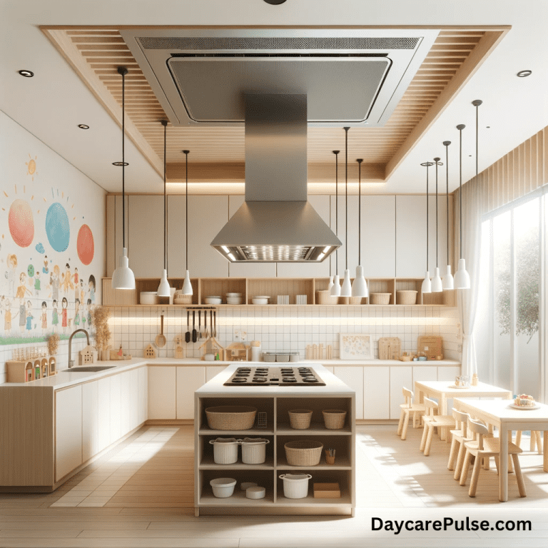 Daycare Kitchen Ideas Space Efficient And Age Appropriate   Daycare Kitchen Ventilation And Lighting 1 768x768 