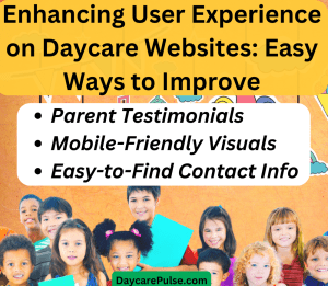 Transform your daycare website with quick, low-cost updates like better content, clear CTAs, and staff credentials to build trust and engagement.