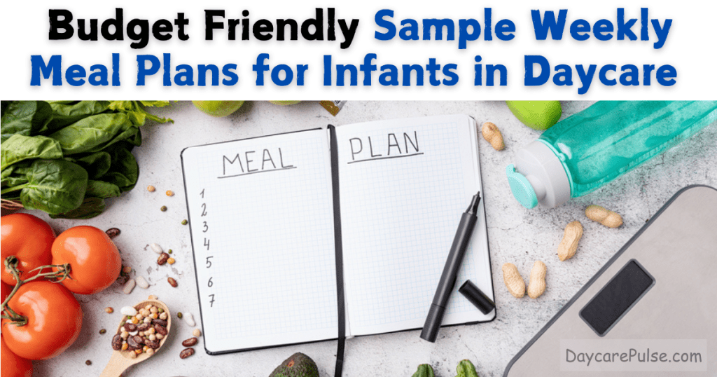 Sample Weekly Meal Plans for Infants (0-6 Months)