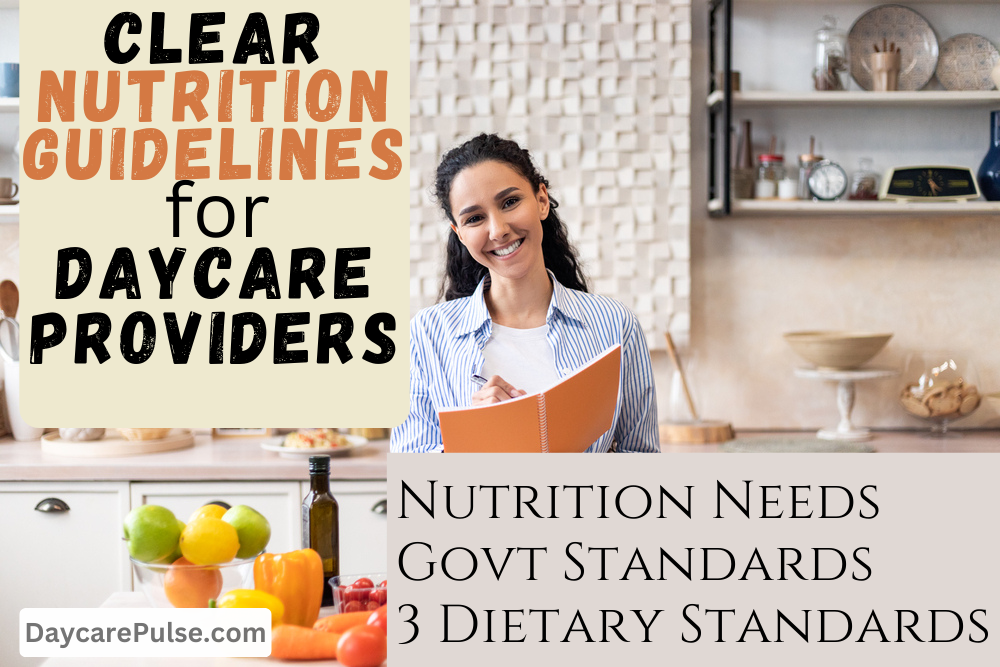 Nutrition Guidelines for Daycare Providers