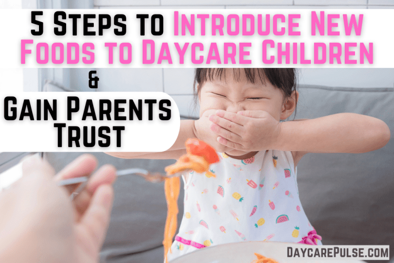 Introduce New Foods to Daycare Children